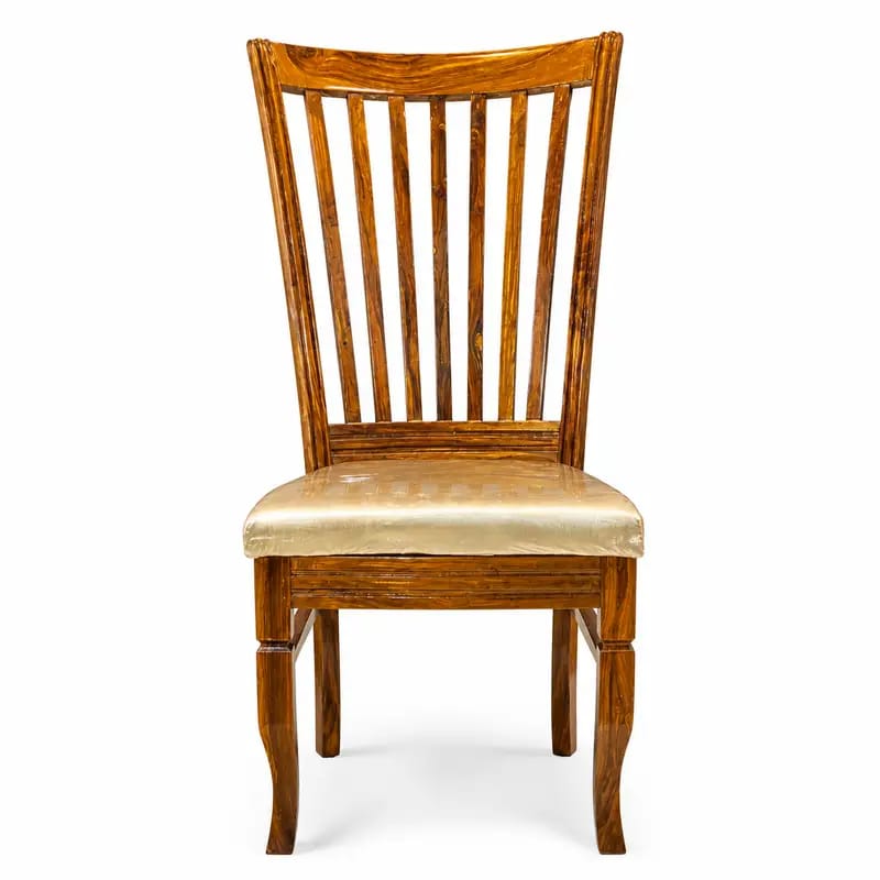 Cream Nailhead Classic Dining Chair by WAHABIBI