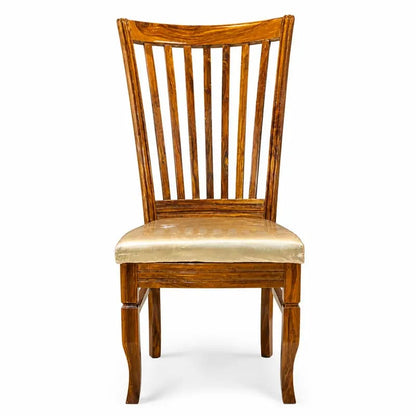 Cream Nailhead Classic Dining Chair by WAHABIBI