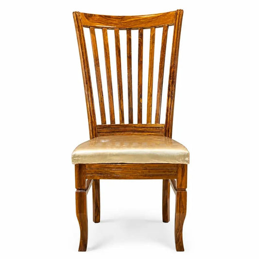 Cream Nailhead Classic Dining Chair by WAHABIBI