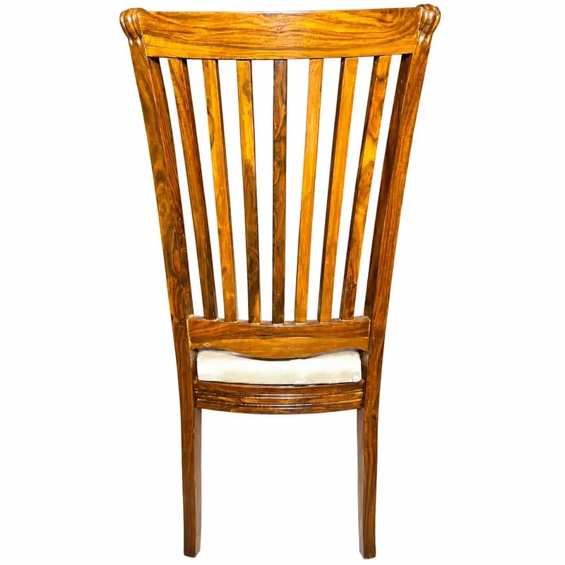 Cream Nailhead Classic Dining Chair by WAHABIBI – alternate view 2
