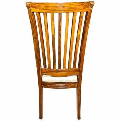 Cream Nailhead Classic Dining Chair by WAHABIBI – alternate view 2