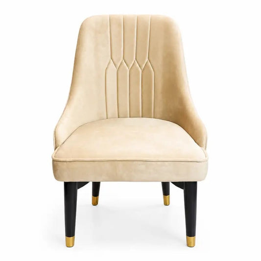 White Marble Compact Dining Chair by WAHABIBI