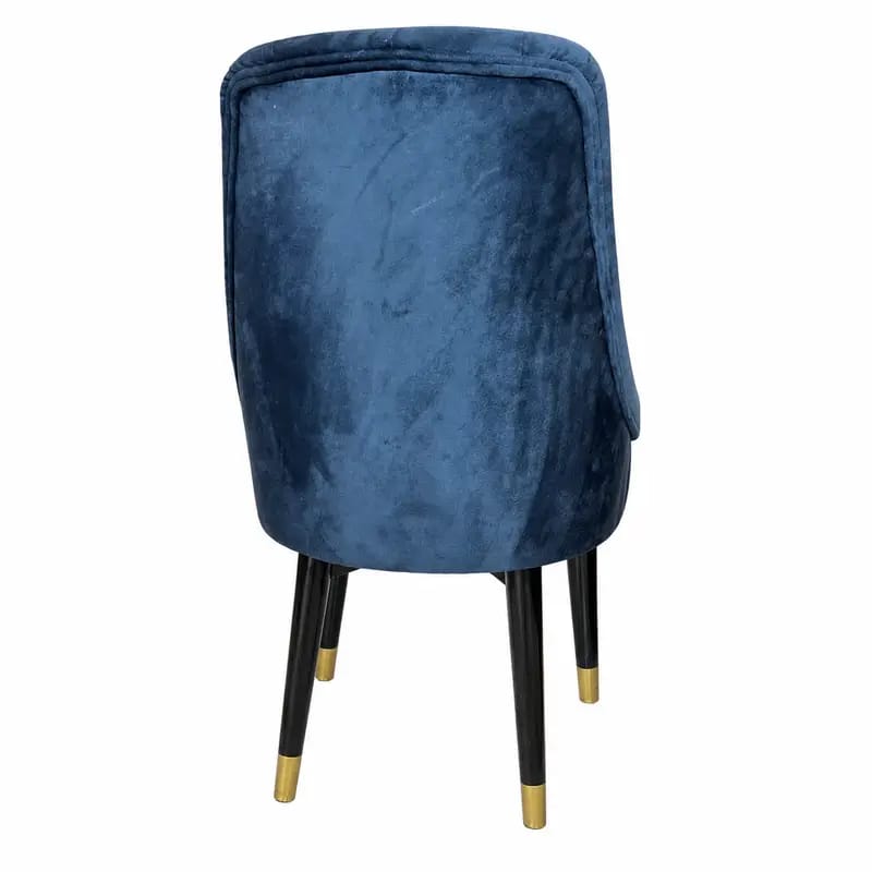 Royal Blue Tufted Dining Chair by WAHABIBI – alternate view 2