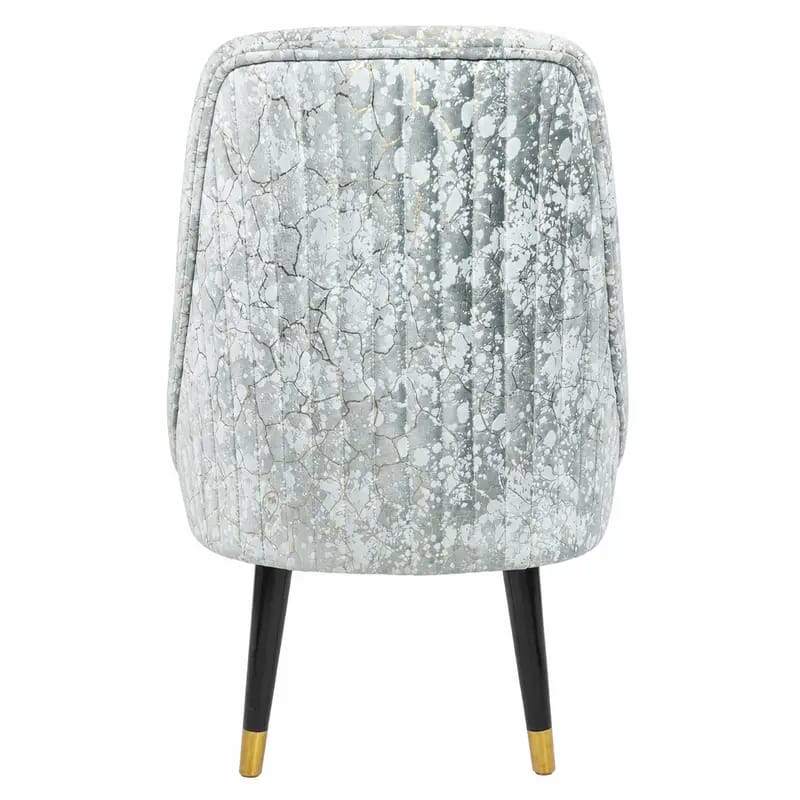 Light Blue Gold-Tip Dining Chair by WAHABIBI – alternate view 2
