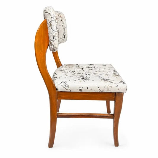 Champagne Velvet Gold-Tip Dining Chair by WAHABIBI – alternate view 2