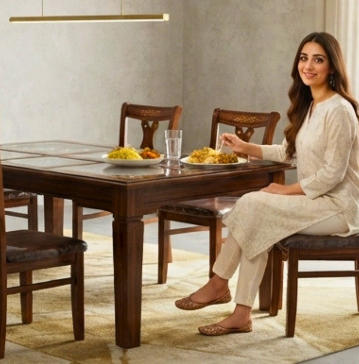 Wooden Modern Dining Table by WAHABIBI – alternate view 5